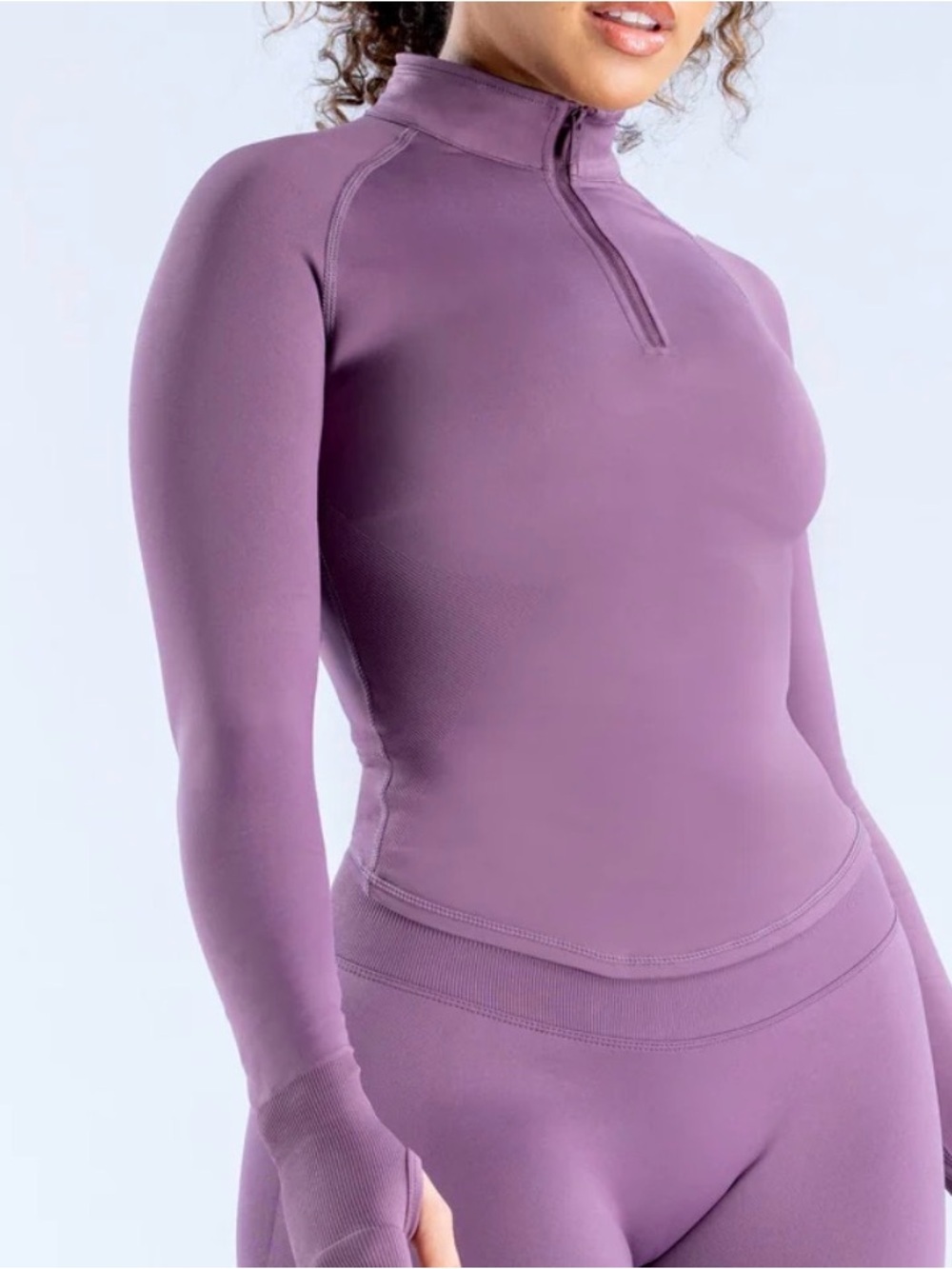 DFYNE Impact Half Zippy Purple Small NWT IN PACKAGE